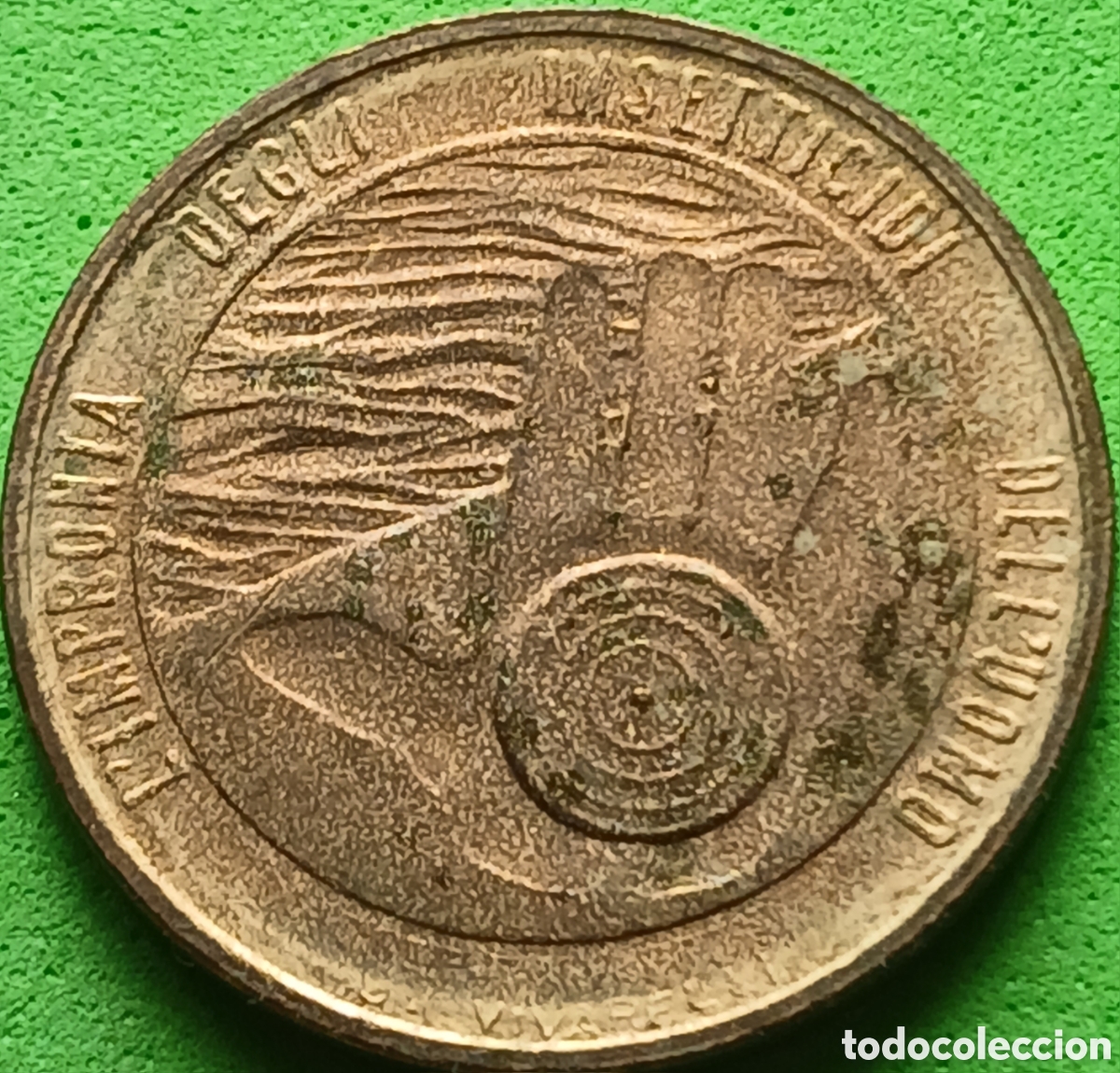 Monedas antiguas de Europa: San Marino 20 liras 1977 km#67 Ecolog&iacute;a