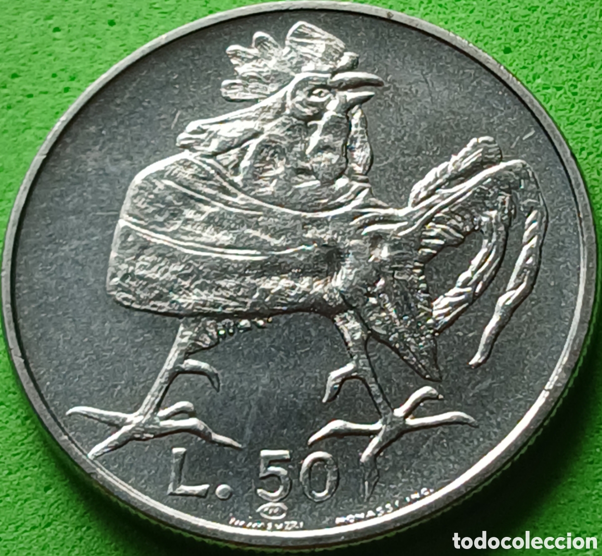 Monedas antiguas de Europa: San Marino 50 liras 1974 km#35