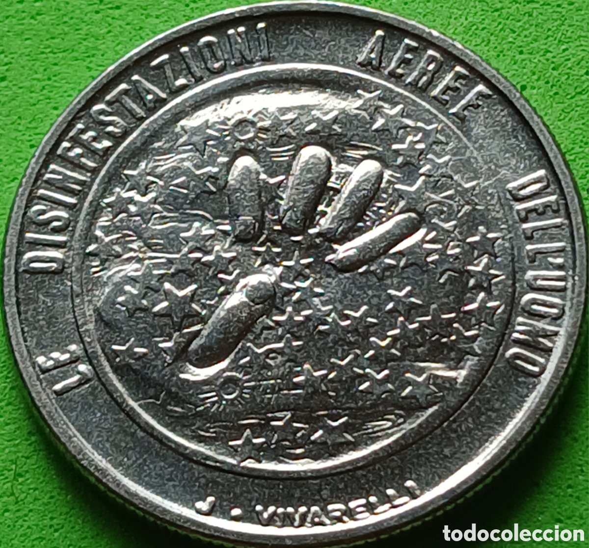 Monedas antiguas de Europa: San Marino 50 liras 1977 km#68 Ecolog&iacute;a