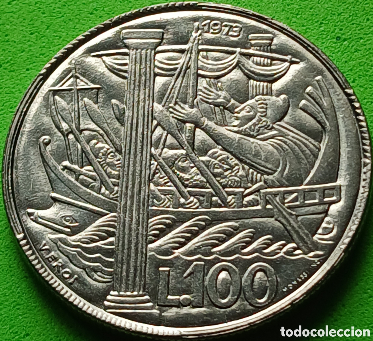 Monedas antiguas de Europa: San Marino 100 liras 1973 km#28