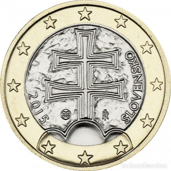 Monedas antiguas de Europa: Slovaquia 2009 - Moneda 1 euro : Wappen del pa&iacute;s