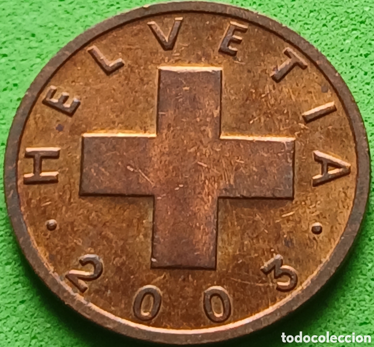 Monedas antiguas de Europa: Suiza 1 c&eacute;ntimo 2003 km#46