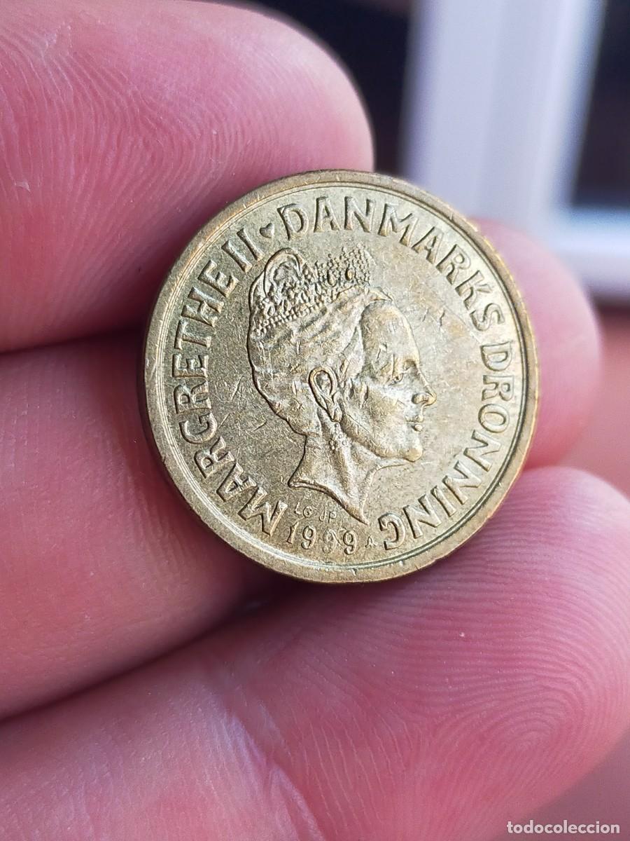 Monedas antiguas de Europa: MONEDA DE 10 DIEZ CORONAS KRONER DINAMARCA DANMARK 1999 BUENA CONSERVACION