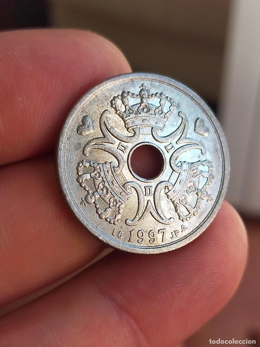 Monedas antiguas de Europa: MONEDA DE 5 CINCO CORONAS KRONER DINAMARCA DANMARK 1997 MUY BUENA CONSERVACION