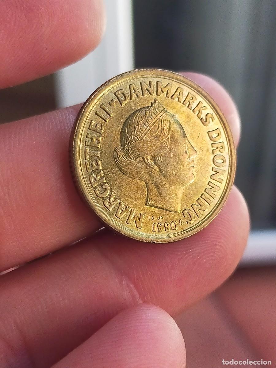 Monedas antiguas de Europa: MONEDA DE 20 VEINTE CORONAS KRONER DINAMARCA DANMARK 1990 MUY BUENA CONSERVACION