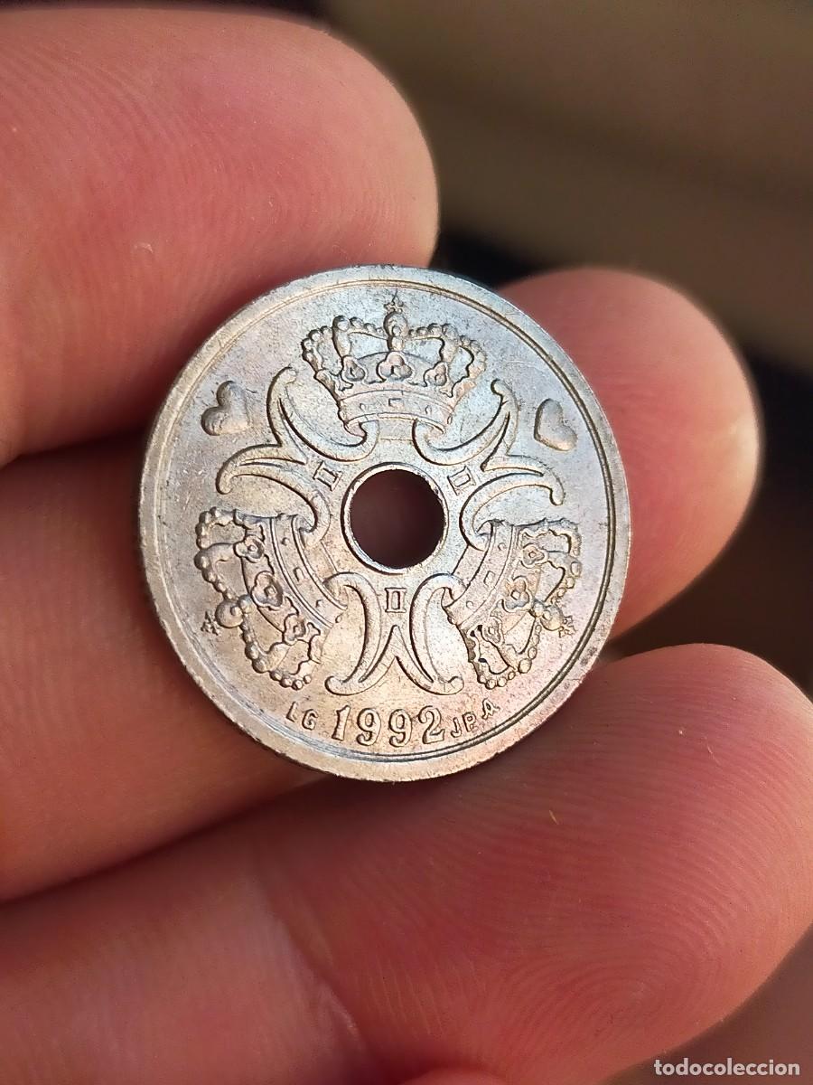 Monedas antiguas de Europa: MONEDA DE 2 DOS CORONAS KRONER DINAMARCA DANMARK 1992 MUY BUENA CONSERVACION