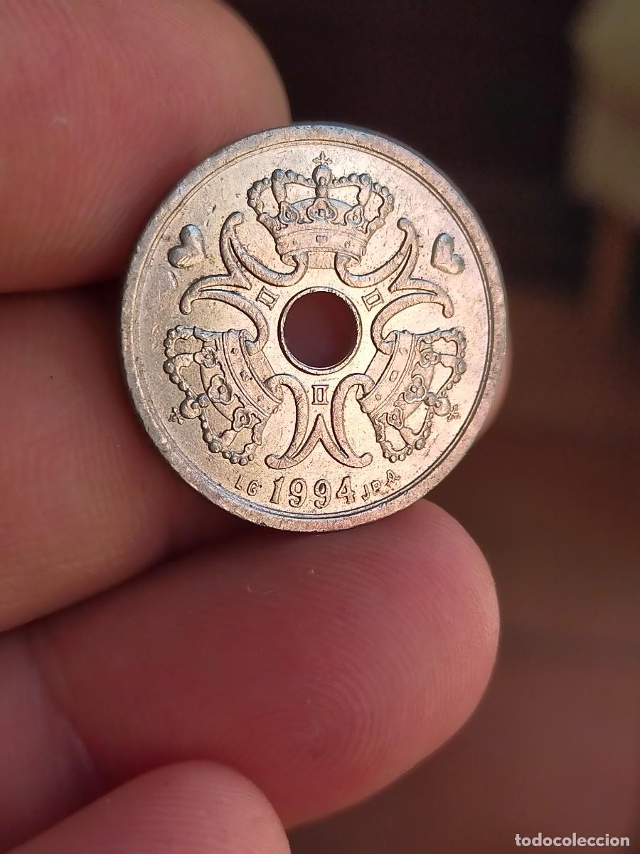 Monedas antiguas de Europa: MONEDA DE 2 DOS CORONAS KRONER DINAMARCA DANMARK 1994 MUY BUENA CONSERVACION