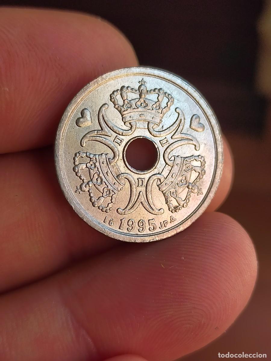 Monedas antiguas de Europa: MONEDA DE 2 DOS CORONAS KRONER DINAMARCA DANMARK 1995 MUY BUENA CONSERVACION