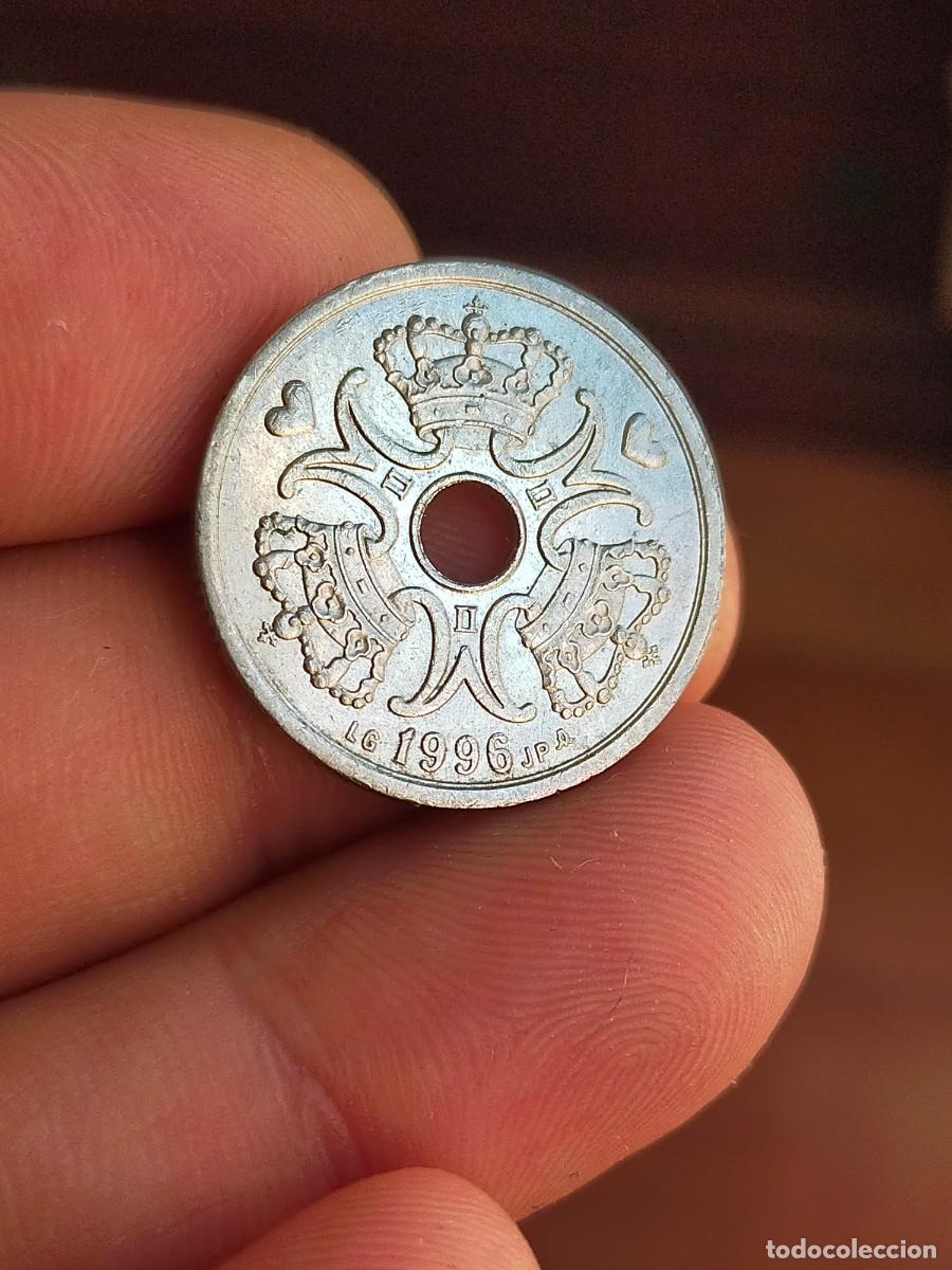 Monedas antiguas de Europa: MONEDA DE 2 DOS CORONAS KRONER DINAMARCA DANMARK 1996 MUY BUENA CONSERVACION