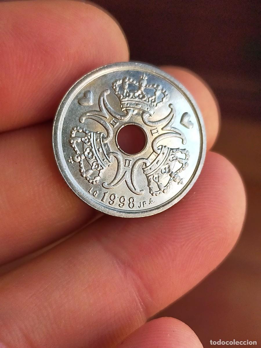 Monedas antiguas de Europa: MONEDA DE 2 DOS CORONAS KRONER DINAMARCA DANMARK 1998 MUY BUENA CONSERVACION
