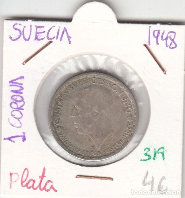 Monedas antiguas de Europa: CR0319 MONEDA SUECIA PLATA 1 FRANCO