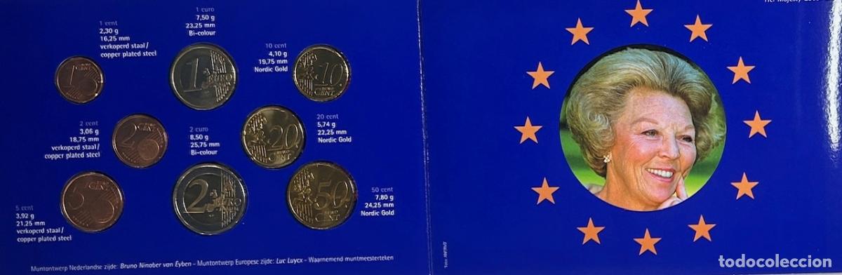 Monedas antiguas de Europa: CRC0201 CARTERA PAISES BAJOS 8 VALORES 2002