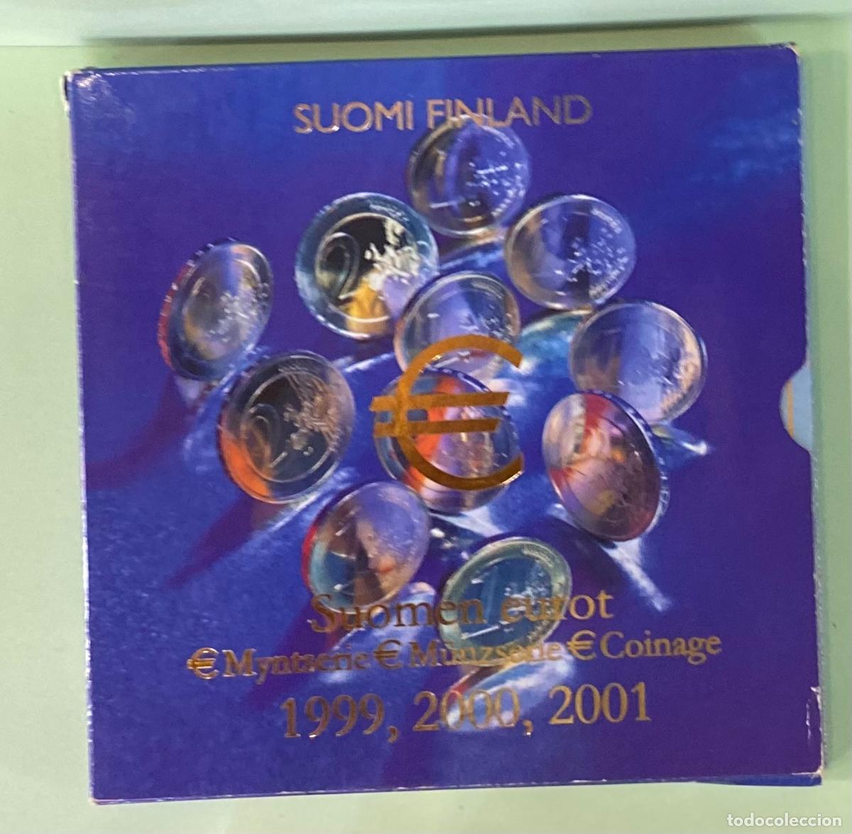 Monedas antiguas de Europa: CRC0154 CARTERAS FINLANDIA 1999 2000 2001 NUEVAS