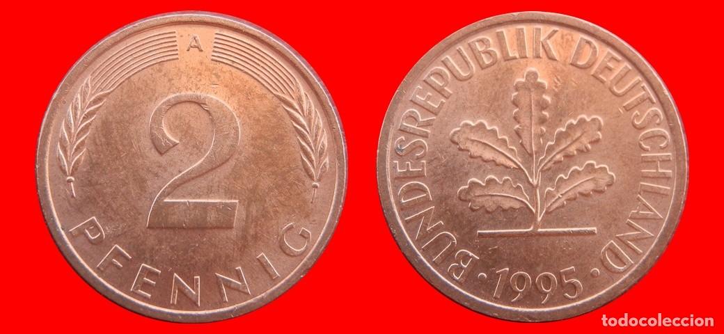Monedas antiguas de Europa: 2 PFENNIG 1995-A BRD ALEMANIA-154482