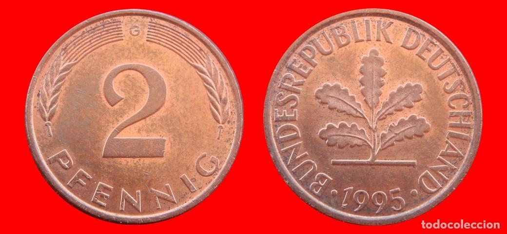 Monedas antiguas de Europa: 2 PFENNIG 1995-G BRD ALEMANIA-154485