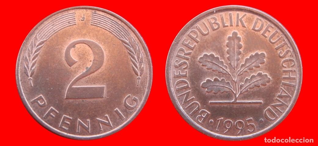 Monedas antiguas de Europa: 2 PFENNIG 1995-J BRD ALEMANIA-154486