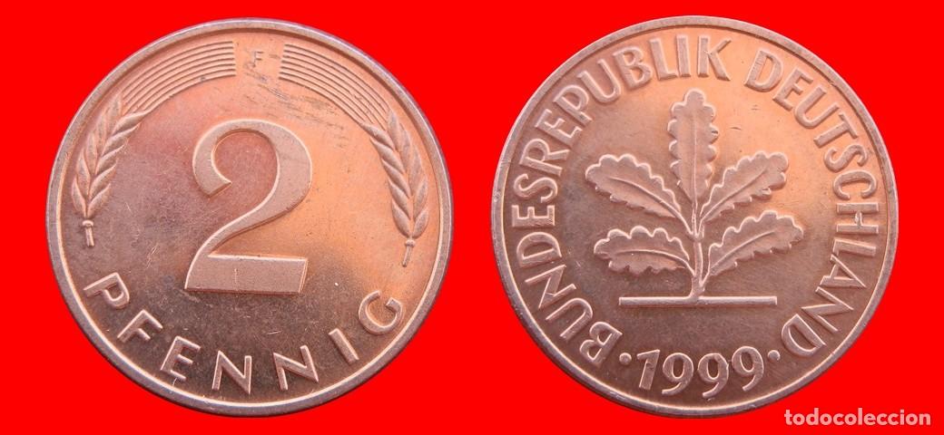 Monedas antiguas de Europa: 2 PFENNIG 1999-F BRD ALEMANIA-154495