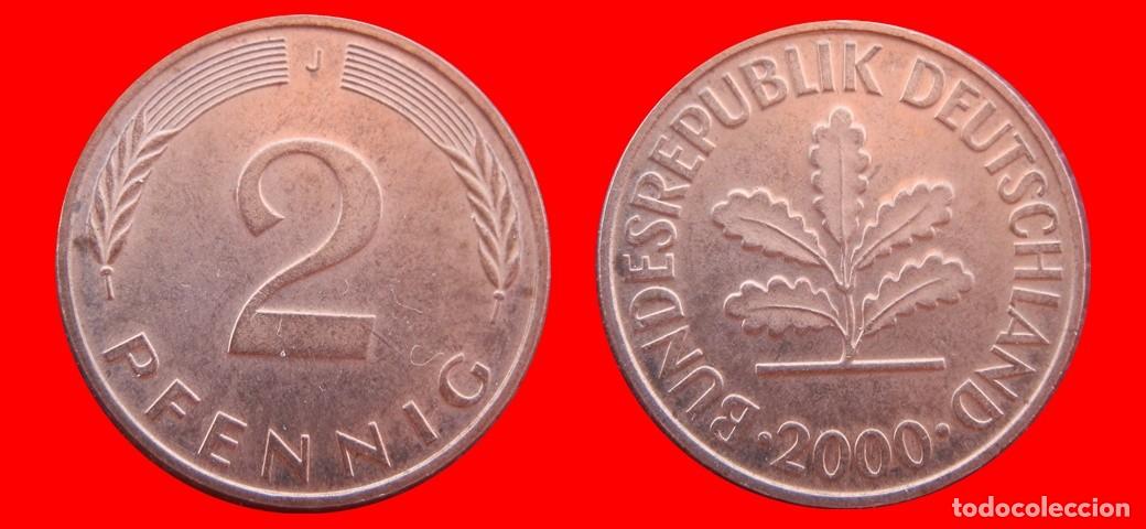 Monedas antiguas de Europa: 2 PFENNIG 2000-J BRD ALEMANIA-154500