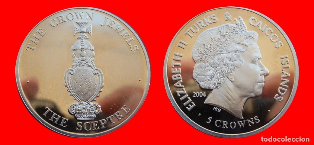Monedas antiguas de Europa: 5 CORONAS 2004 SIN CIRCULAR ISLAS TURCAS Y CAICOS-9683SC