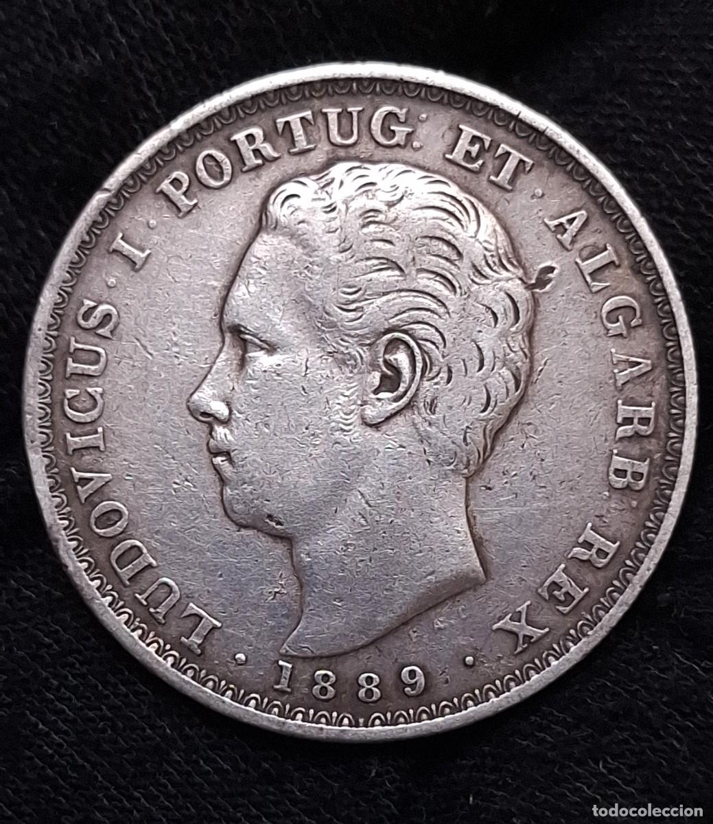 Monedas antiguas de Europa: Portugal - 500 Reis 1889 - PLATA
