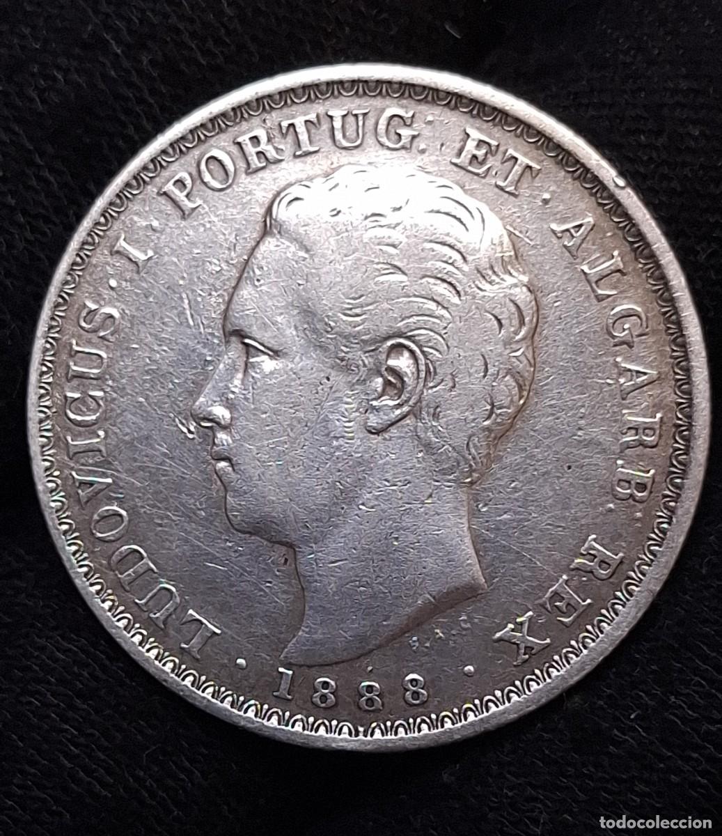 Monedas antiguas de Europa: Portugal - 500 Reis 1888 - PLATA