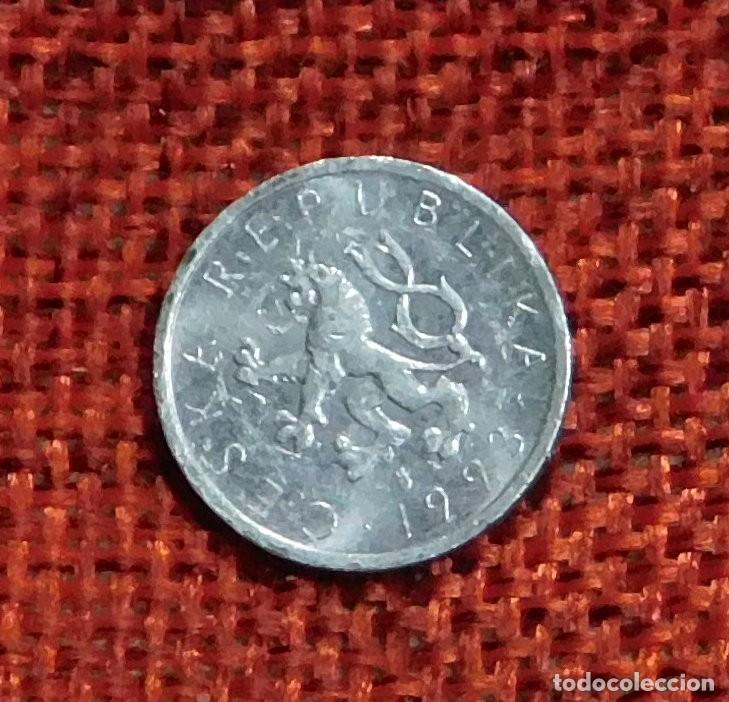 Monedas antiguas de Europa: Republica Checa - Cesk Republik - A&ntilde;o 1993 - 10 Hellers