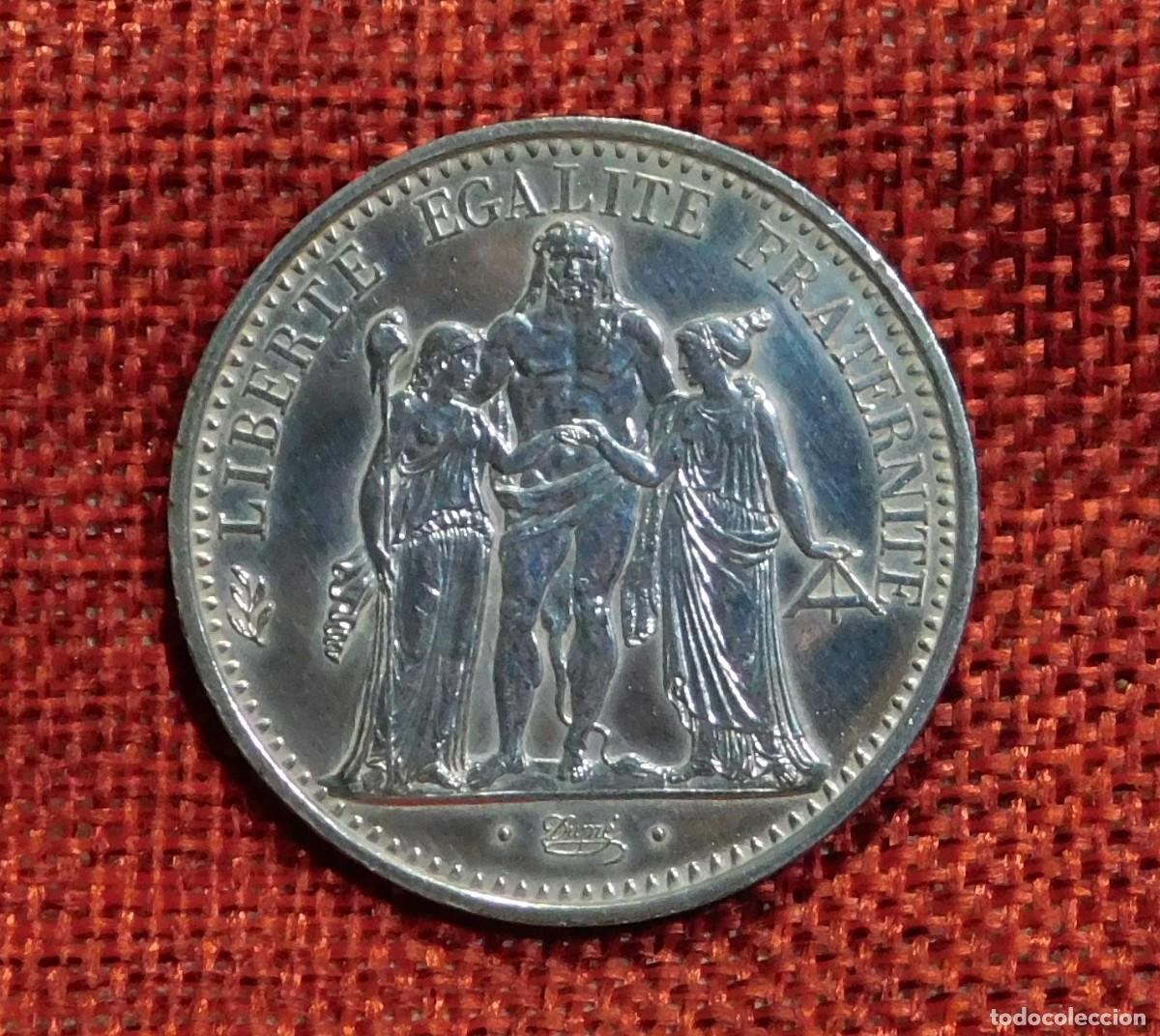 Monedas antiguas de Europa: Francia - Republique francaise - A&ntilde;o 1968 - 10 Francs - Plata 0,900 - Ag - KM# 932