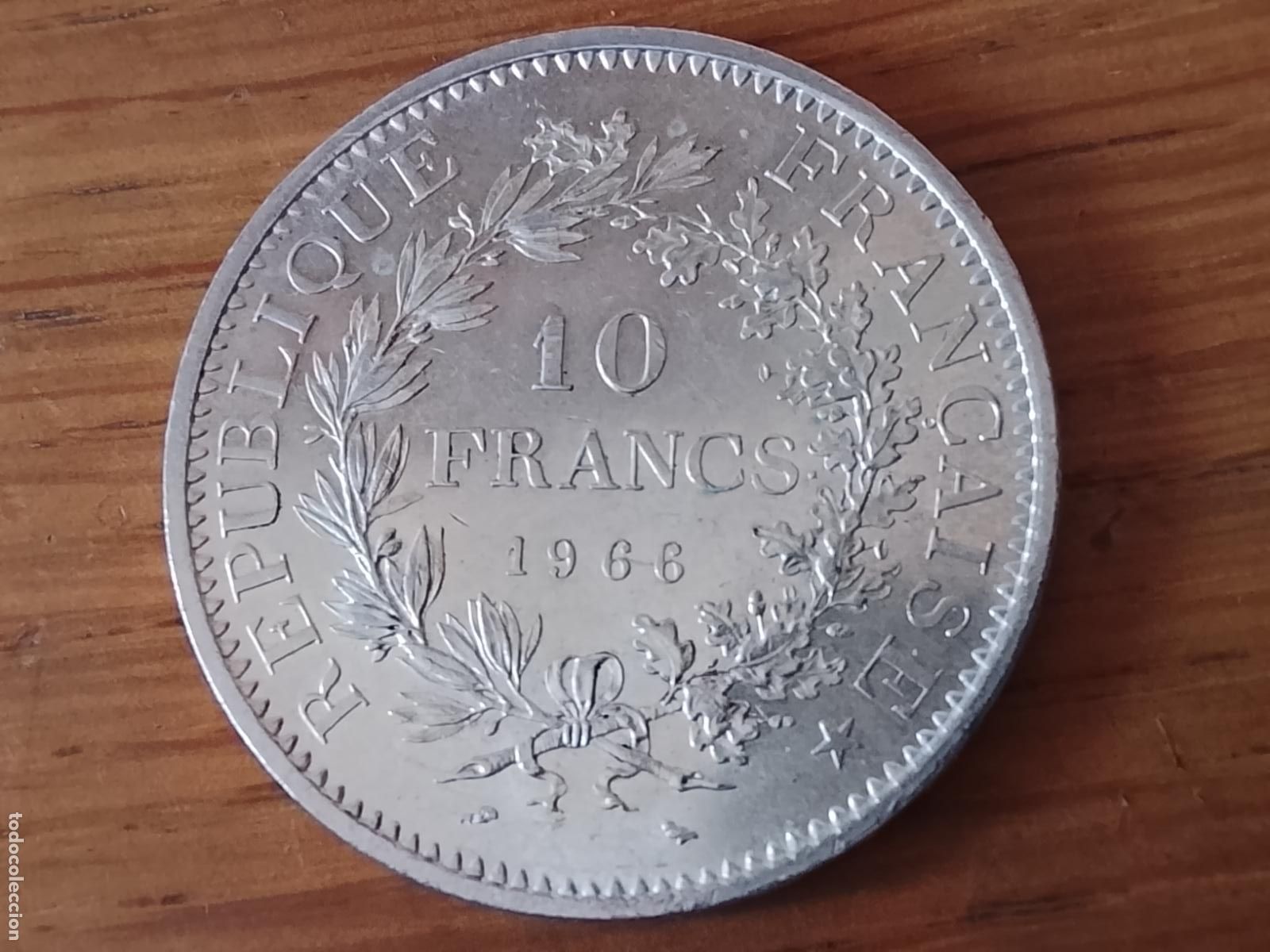 Old Coins of Europe: Francia. 10 francos de 1966. Plata. Nueva