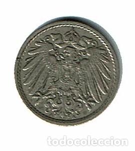 Monedas antiguas de Europa: ALEMANIA 5 pfennig 1911 A