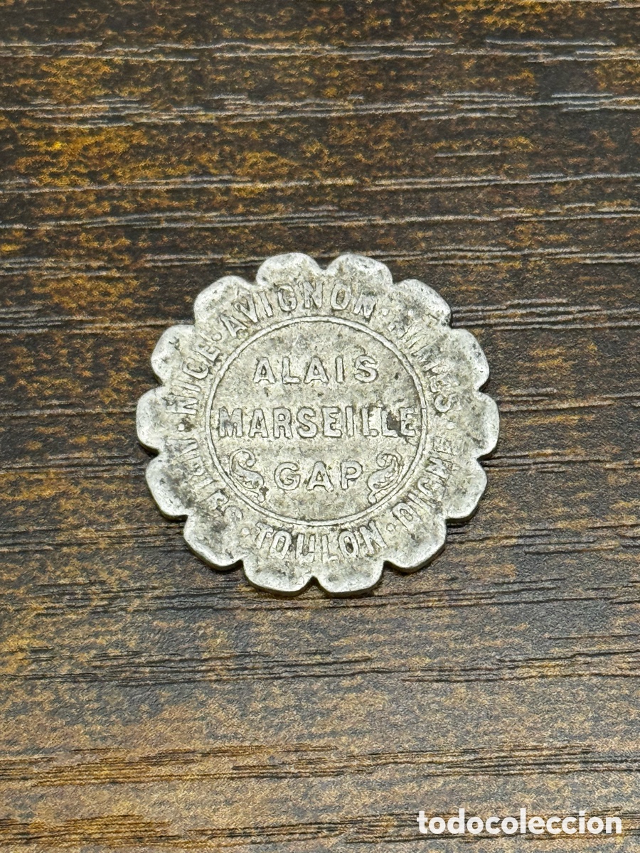 Monedas antiguas de Europa: Moneda de Necesidad Francia. Aluminio
