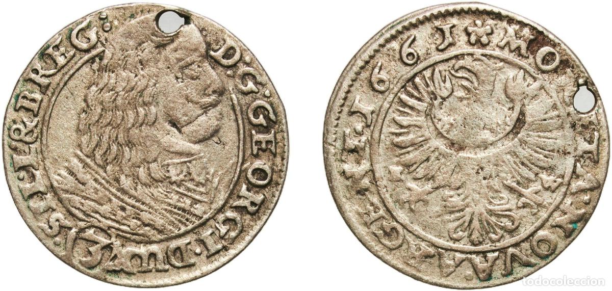 Monedas antiguas de Europa: 3 Kreuzer - Ludwig IV 1661