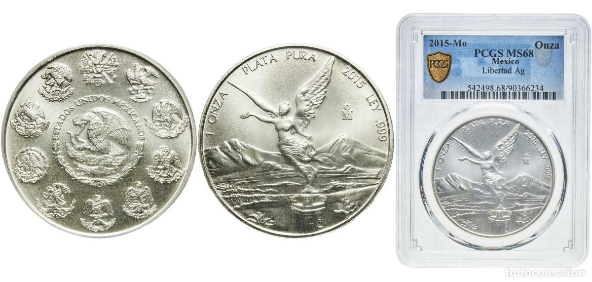 Monedas antiguas de Europa: 1 Onza &rdquo;Libertad&rdquo; (Silver Bullion Coinage) 2015 Mo