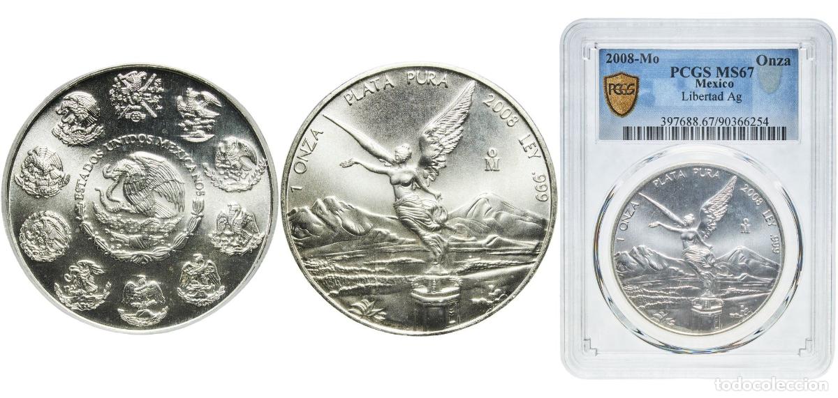 Monedas antiguas de Europa: 1 Onza &rdquo;Libertad&rdquo; (Silver Bullion Coinage) 2008 Mo