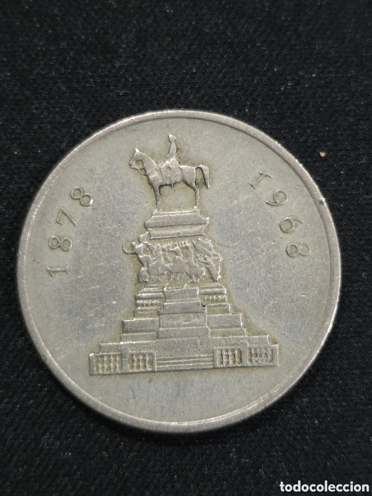 Monedas antiguas de Europa: Bulgaria 1 Leva 1969 90 a&ntilde;os liberaci&oacute;n Turqu&iacute;a- PEDIDO M&Iacute;NIMO 5&euro;