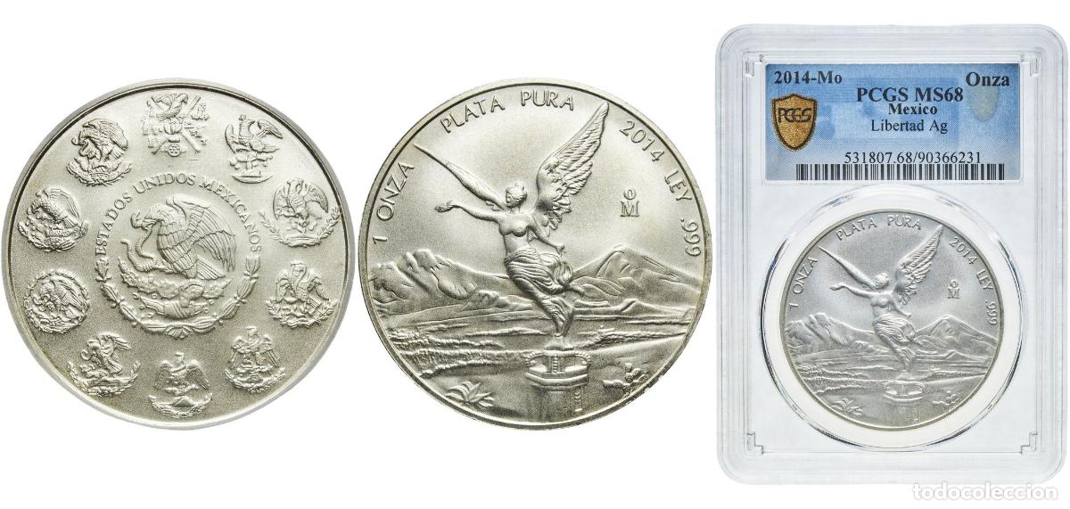 Monedas antiguas de Europa: 1 Onza &rdquo;Libertad&rdquo; (Silver Bullion Coinage) 2014 Mo