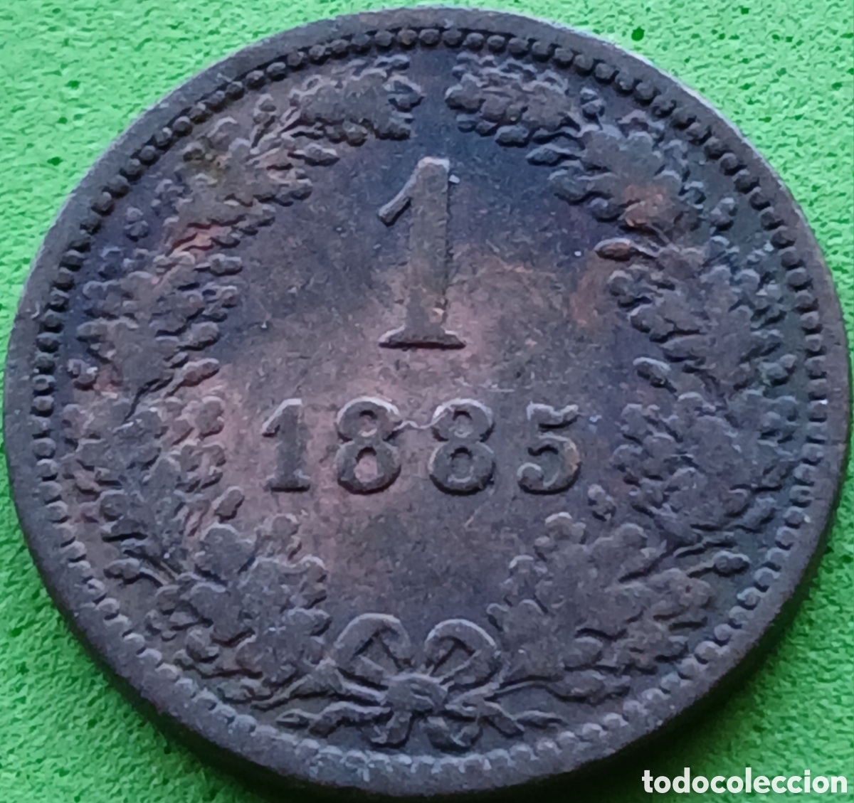 Monedas antiguas de Europa: Austria 1 kreuzer 1885 km#2187