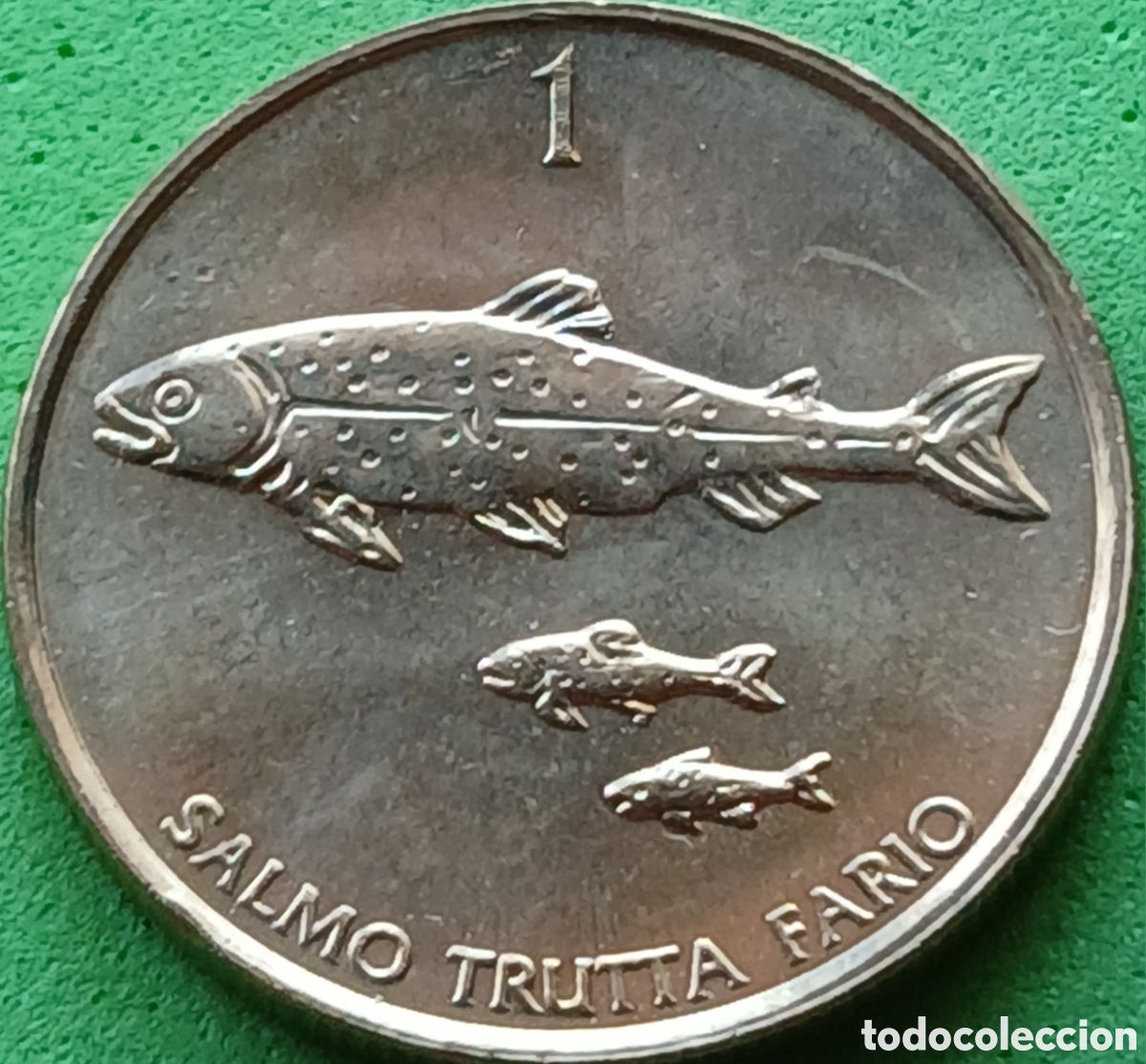 Monedas antiguas de Europa: Eslovenia 1 tolar 2004 km#4