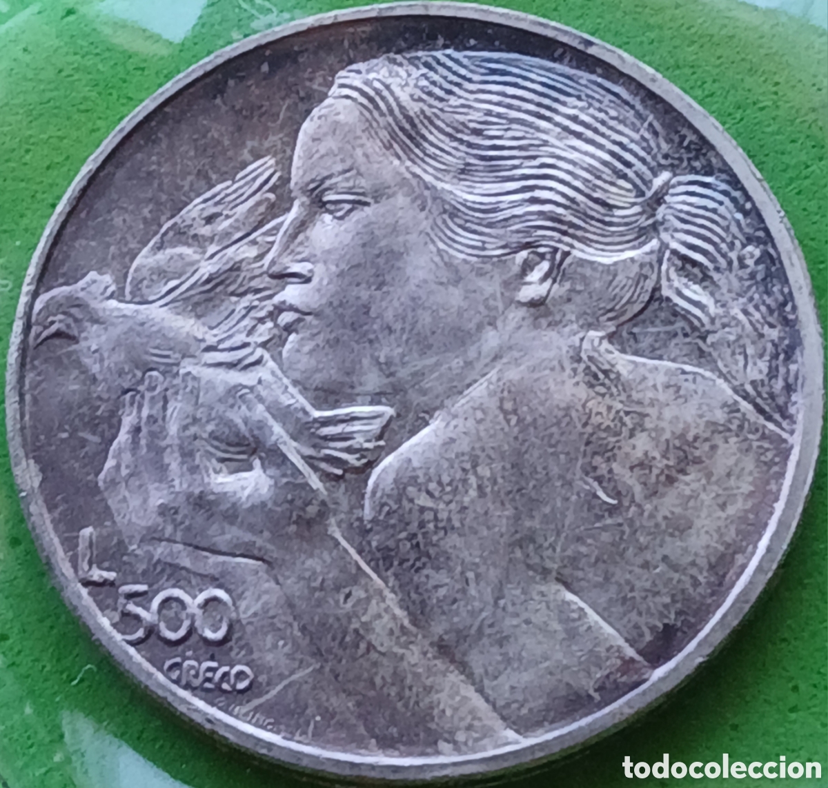 Monedas antiguas de Europa: San Marino 500 liras 1973 km#29 plata