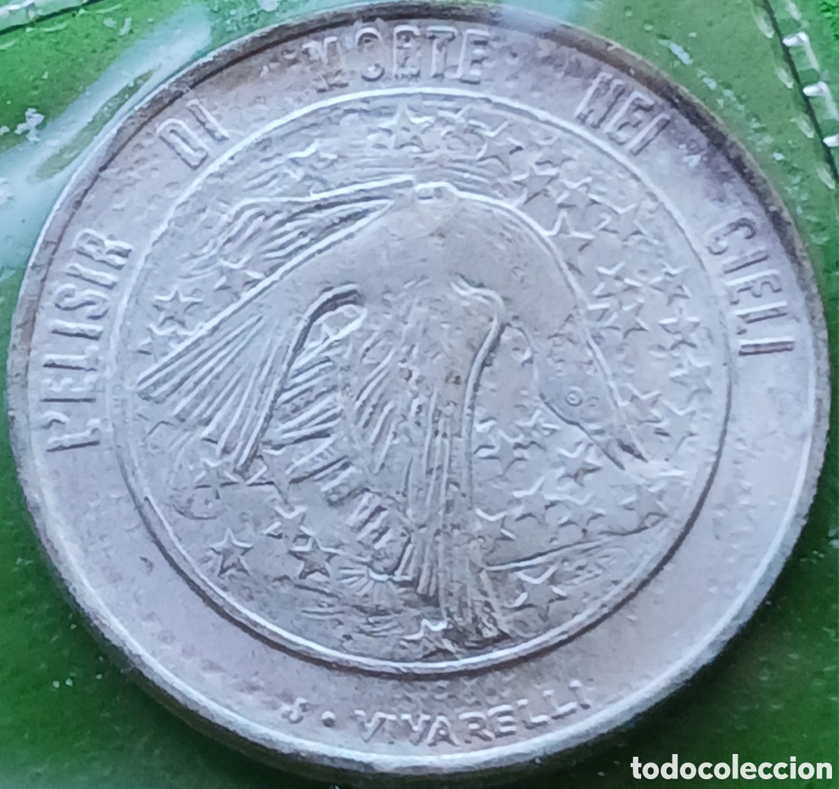 Monedas antiguas de Europa: San Marino 500 liras 1977 km#71 Ecolog&iacute;a/ plata