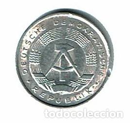 Monedas antiguas de Europa: ALEMANIA 1 PFENNIG A 1980 - DDR - REP&Uacute;BLICA ALEMANA DEMOCR&Aacute;ITCA - ALEMANIA COMUNISTA