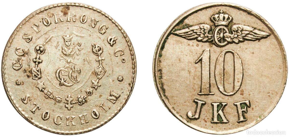 Monedas antiguas de Europa: Token - J&ouml;nk&ouml;pings Kvinnliga F&ouml;rening / JKF ND