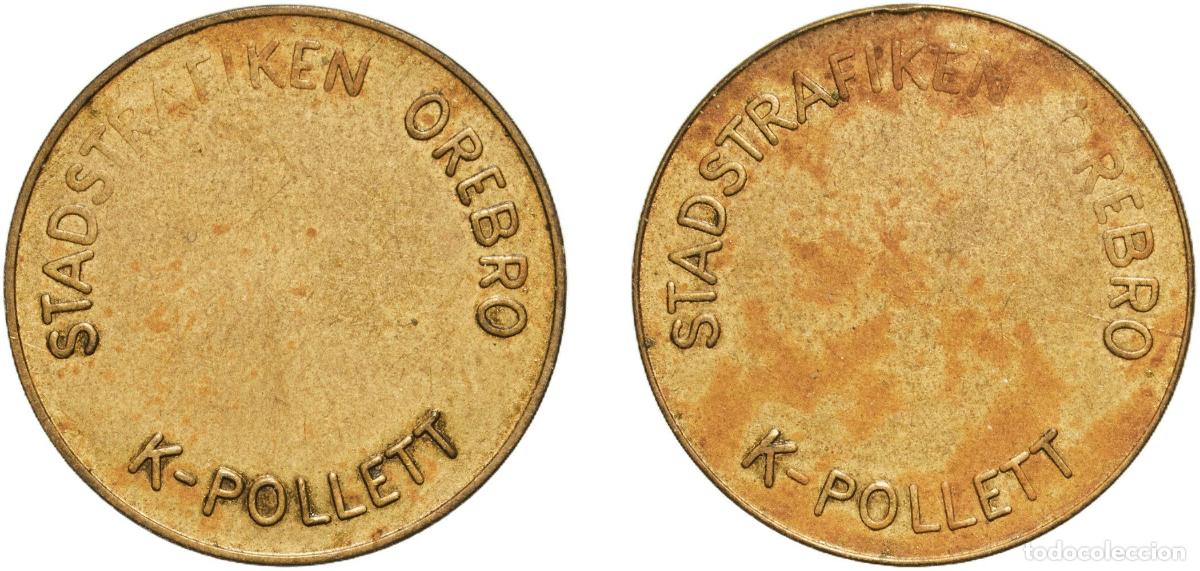 Monedas antiguas de Europa: Transport Token - K-Pollett (&Ouml;rebro) ND