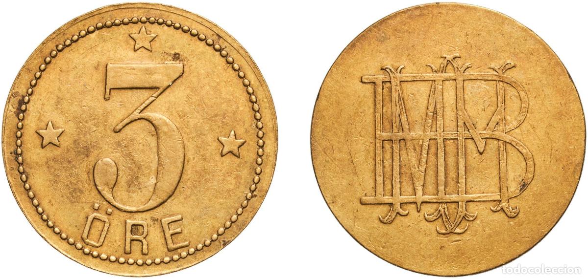 Monedas antiguas de Europa: Token - Mosebacke-Maria Hiss / Mariahissen ND