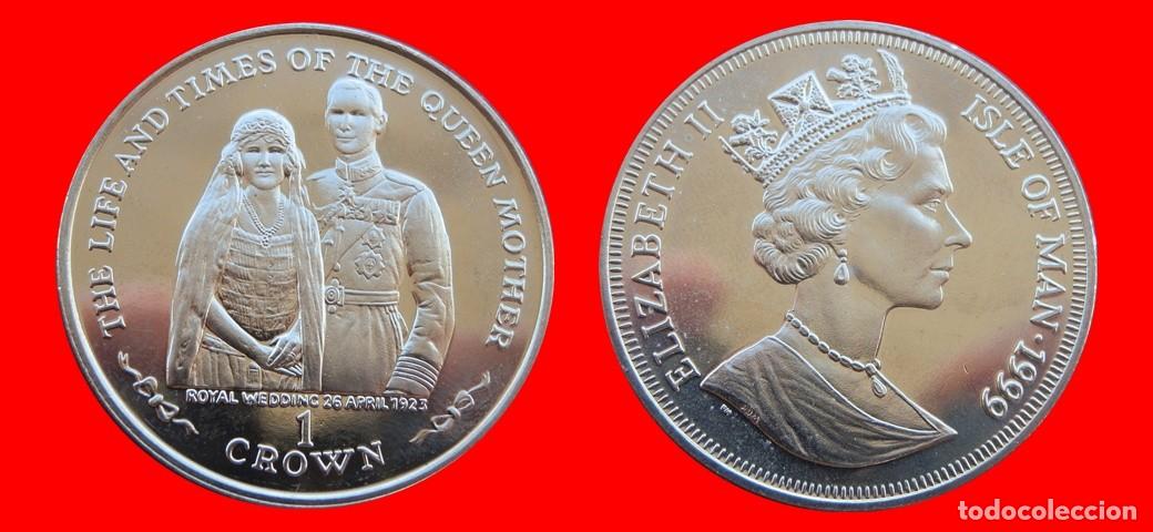 Monedas antiguas de Europa: 1 CORONA 1999 SIN CIRCULAR ISLA DE MAN-9687SC