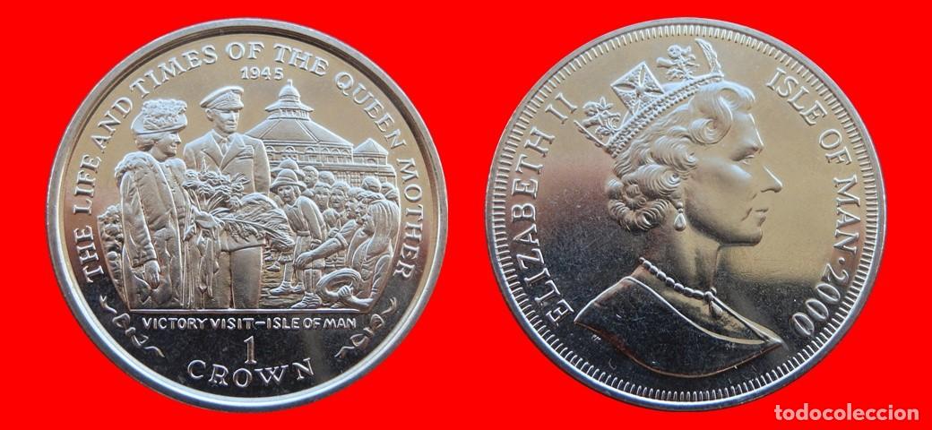 Monedas antiguas de Europa: 1 CORONA 2000 SIN CIRCULAR ISLA DE MAN-9689SC