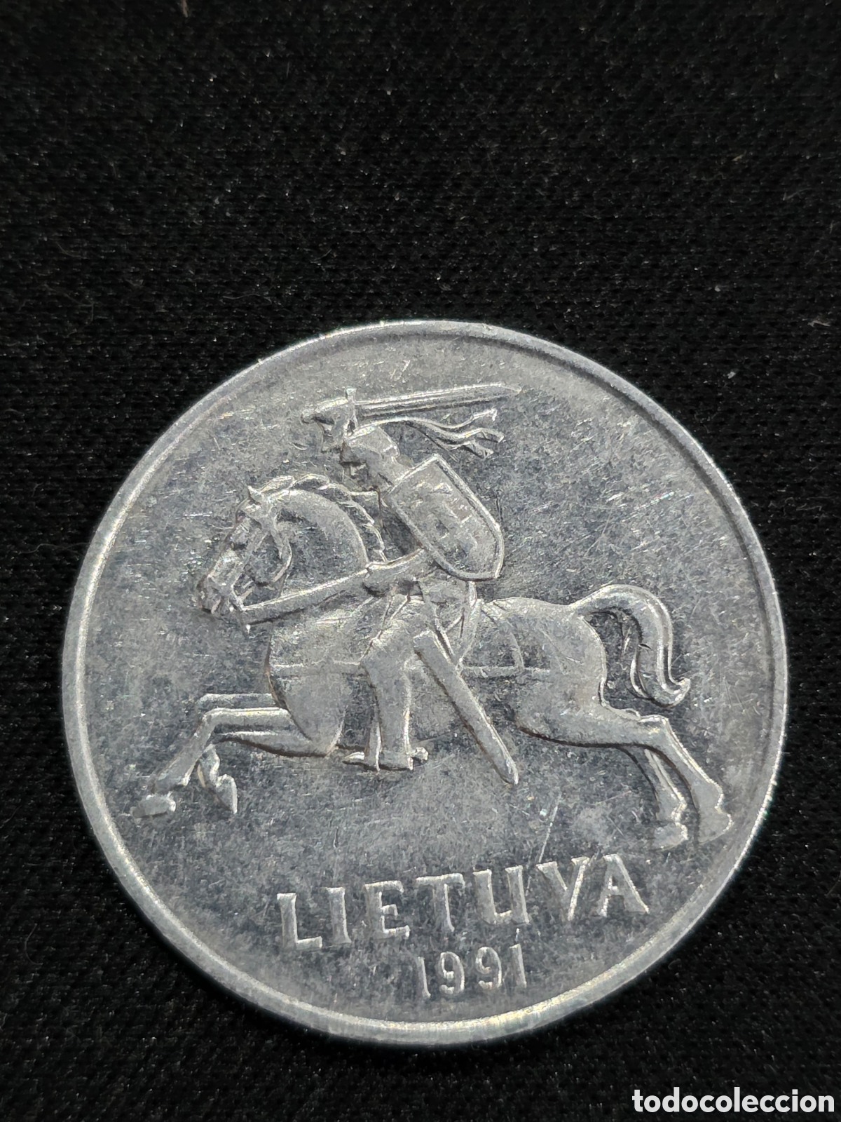 Monedas antiguas de Europa: Lituania 5 Centai 1991 - PEDIDO M&Iacute;NIMO 5&euro;