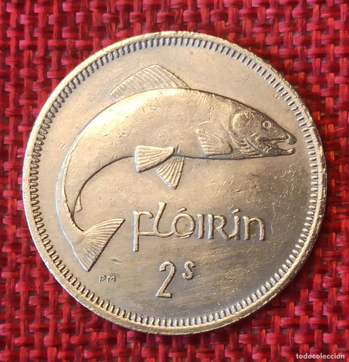 Monedas antiguas de Europa: Irlanda Eire - A&ntilde;o 1968 - 2 Chelines Florin