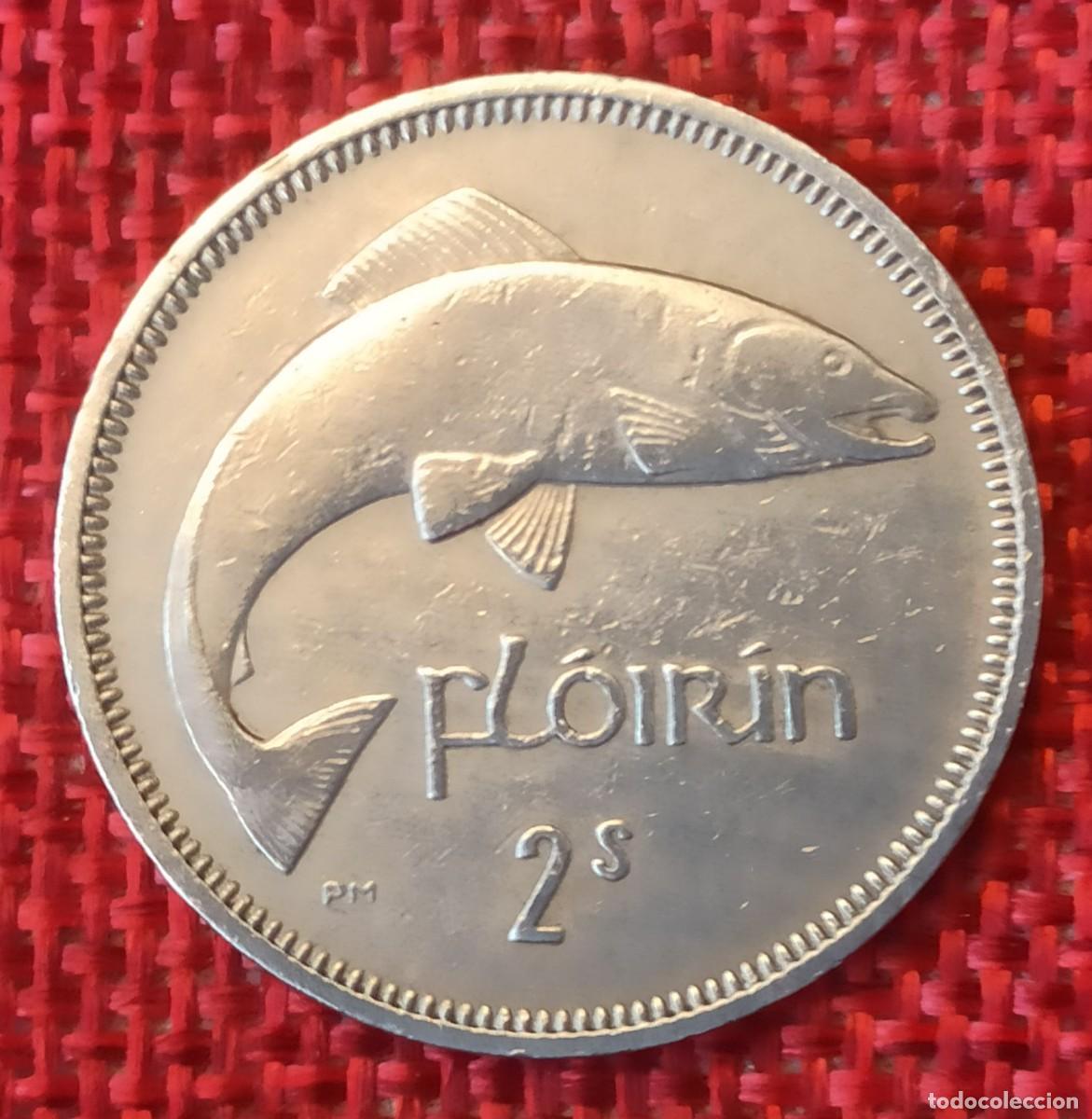 Monedas antiguas de Europa: Irlanda Eire - A&ntilde;o 1959 - 2 Chelines Florin