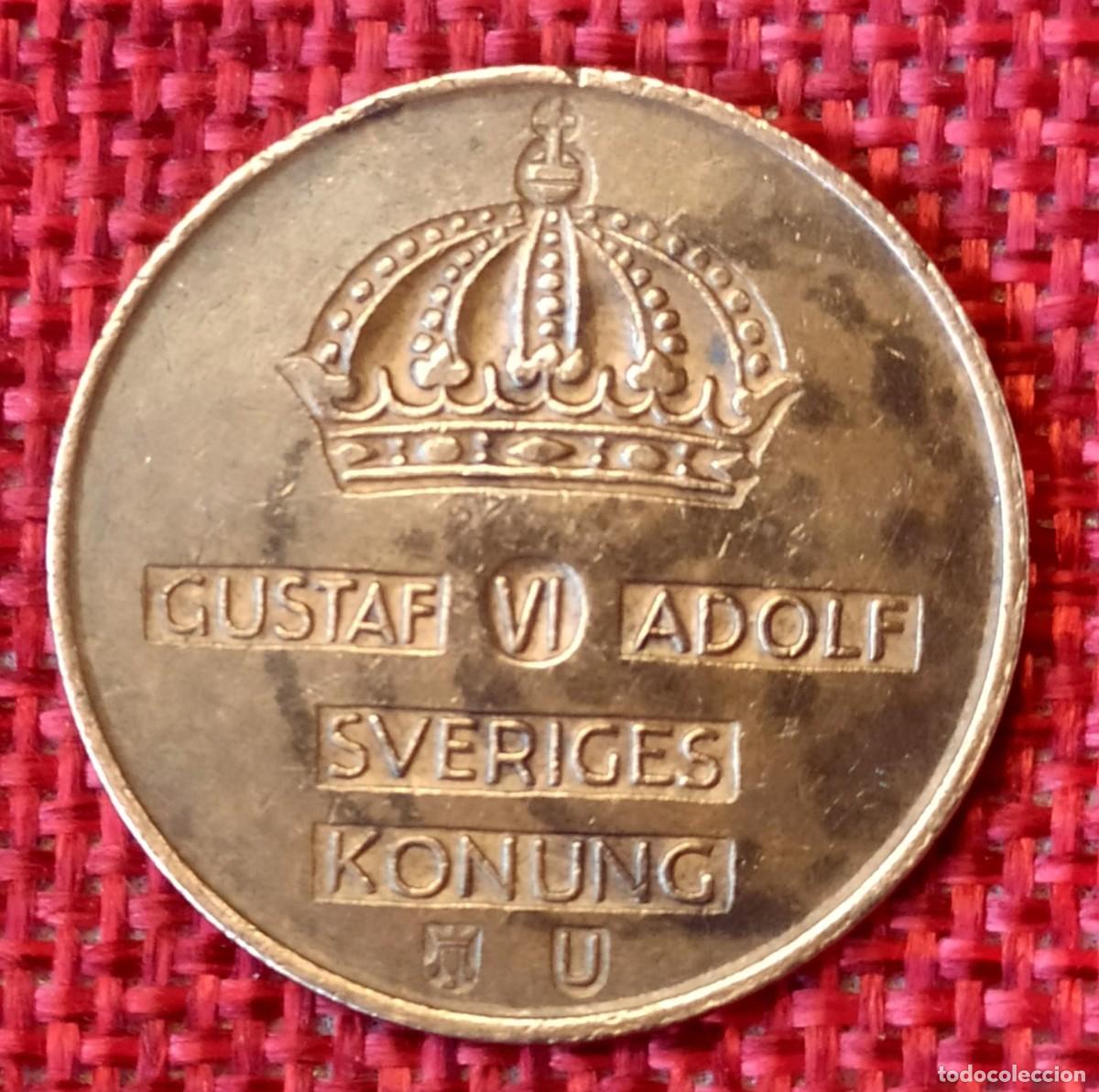 Monedas antiguas de Europa: Suecia Sverige - A&ntilde;o 1965 - 5 &ouml;re