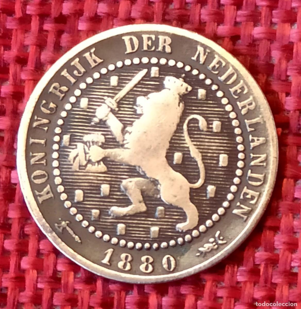 Monedas antiguas de Europa: Paises Bajos - Holanda Nederlanden A&ntilde;o 1880 - 1 Cent